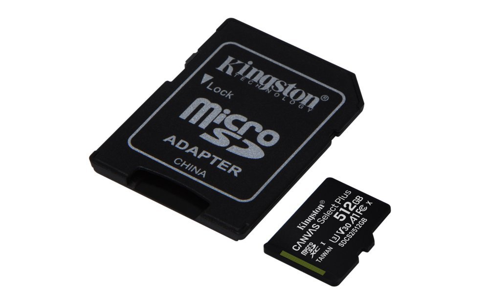 Kingston Canvas Select Plus | SDXC | 512GB | Class 10 | UHS-I U1 - Afbeelding 5