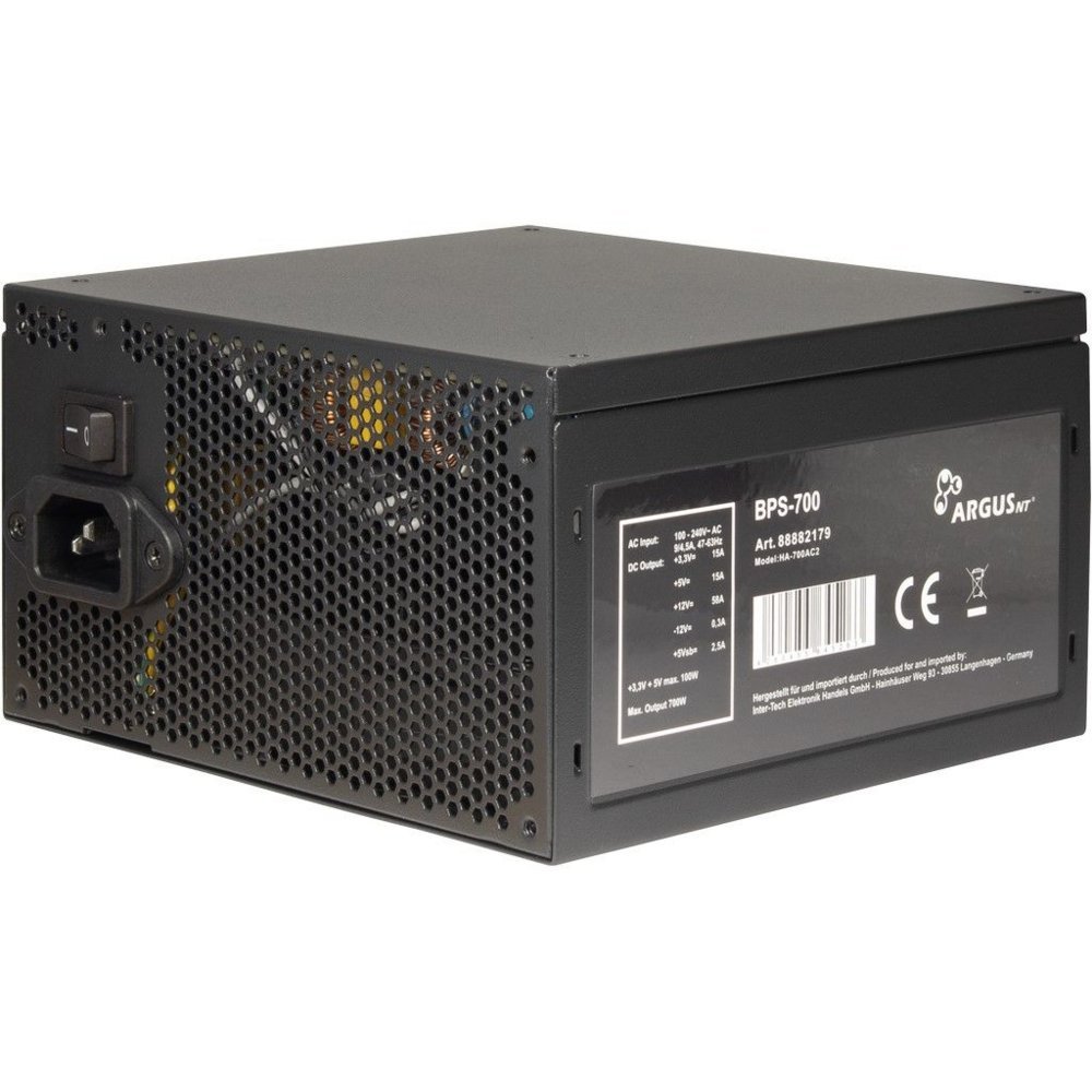 Inter-Tech ArgusNT BPS-700 | 700 Watt Bronze ATX PSU | Power Supply | Voeding - Afbeelding 4
