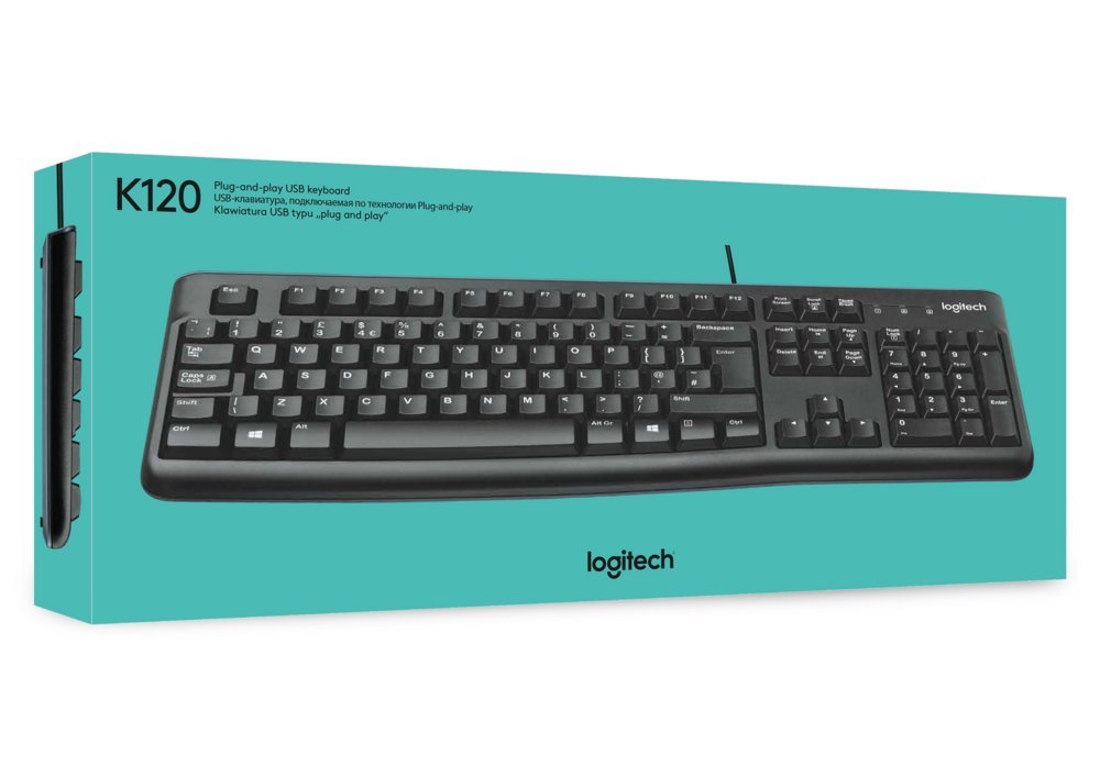 Logitech Keyboard K120 | Zakelijk Bedraad Toetsenbord | QWERTY - Afbeelding 9