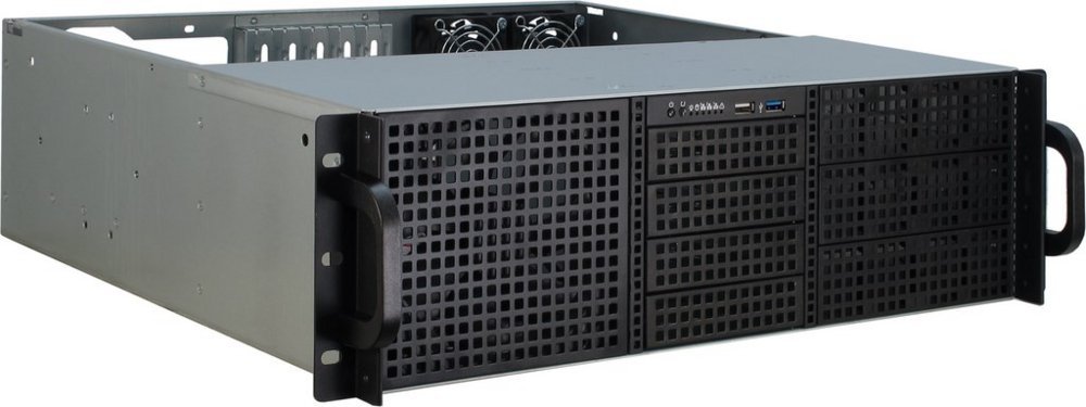 Inter-Tech 3U-30240 | Server Rack Case | Zwart - Afbeelding 3
