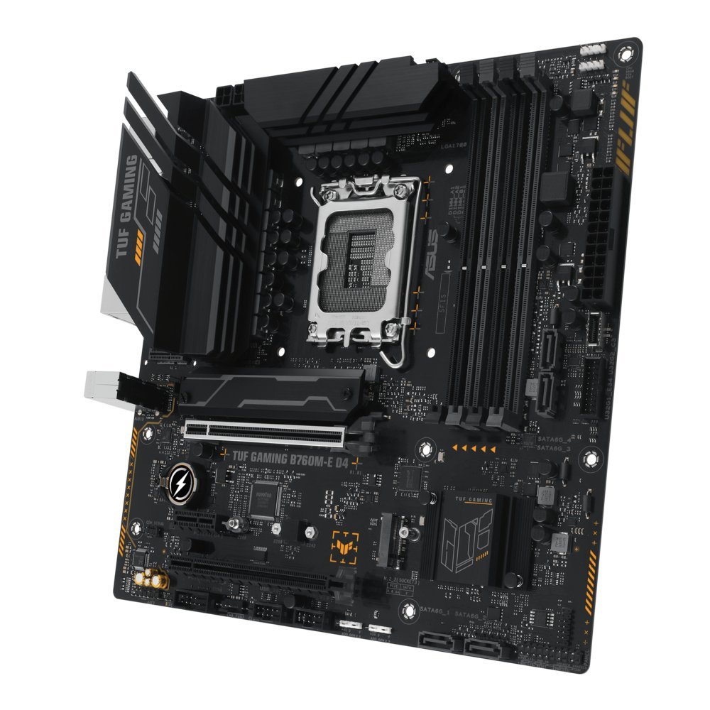 ASUS TUF GAMING B760M-E D4 | Socket LGA 1700 | Intel B760 | 4xDDR4 | Micro-ATX | Moederbord - Afbeelding 7