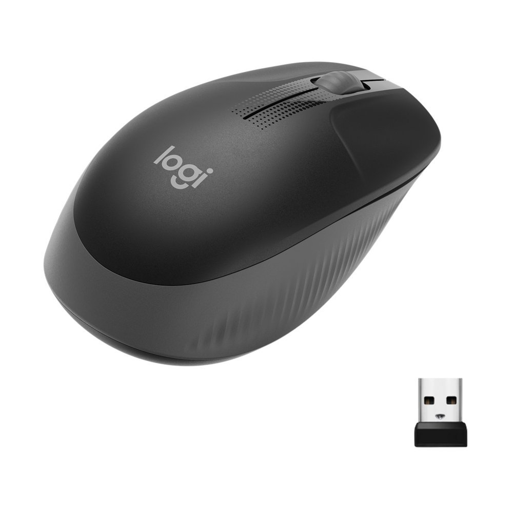 Logitech M190 | Draadloze Muis | Links- en Rechtshandig | RF | 1000 DPI | Zwart - Afbeelding 6