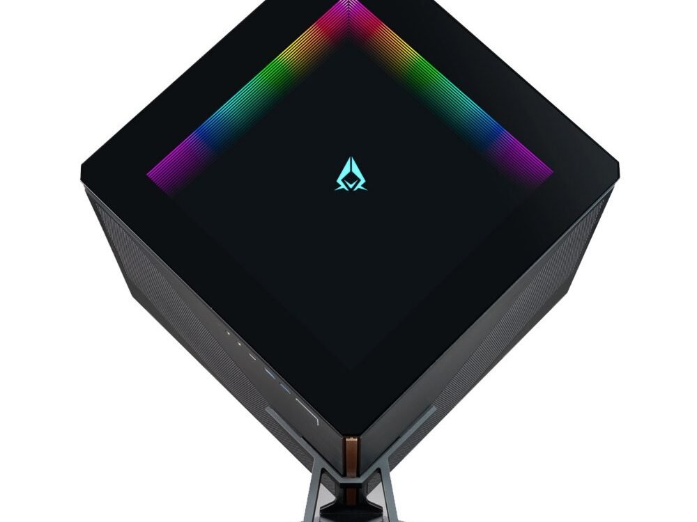 Azza Regis Cube Case | Zwart, Goud, Grijs