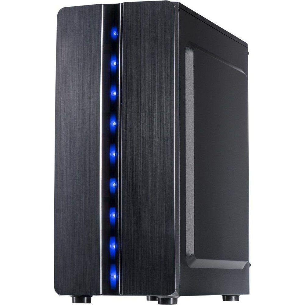 Inter-Tech Thunder Blue Light | Midi Tower Case | Zwart | RENEWED - Afbeelding 10
