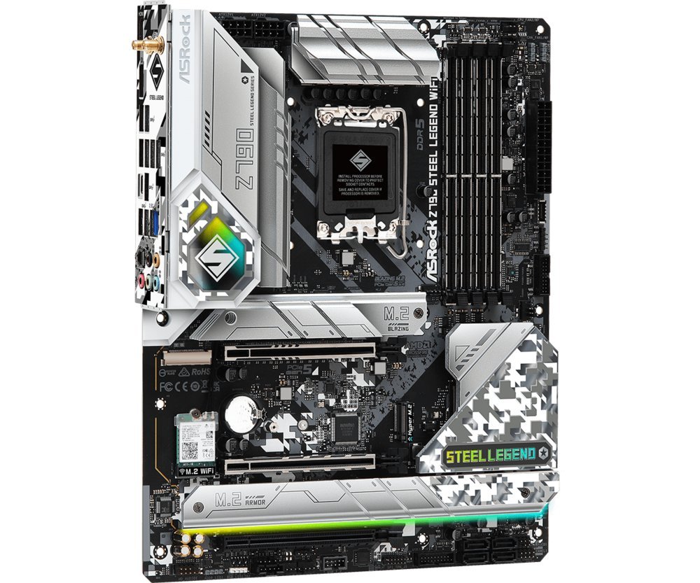 Asrock Z790 Steel Legend WiFi | Socket LGA 1700 | Intel Z790 | 4xDDR5 | ATX | Moederbord - Afbeelding 6