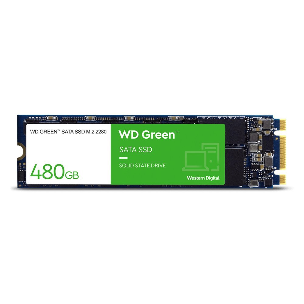 Western Digital Green | 480GB SATA SSD | M.2 | 545MB/s Lezen | 430MB/s Schrijven