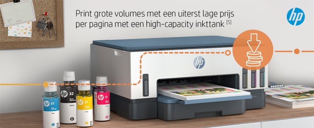 HP Smart Tank 7006 | All-in-One Inkjetprinter | 4800 x 1200 DPI | Wi-Fi | Kleur - Afbeelding 22