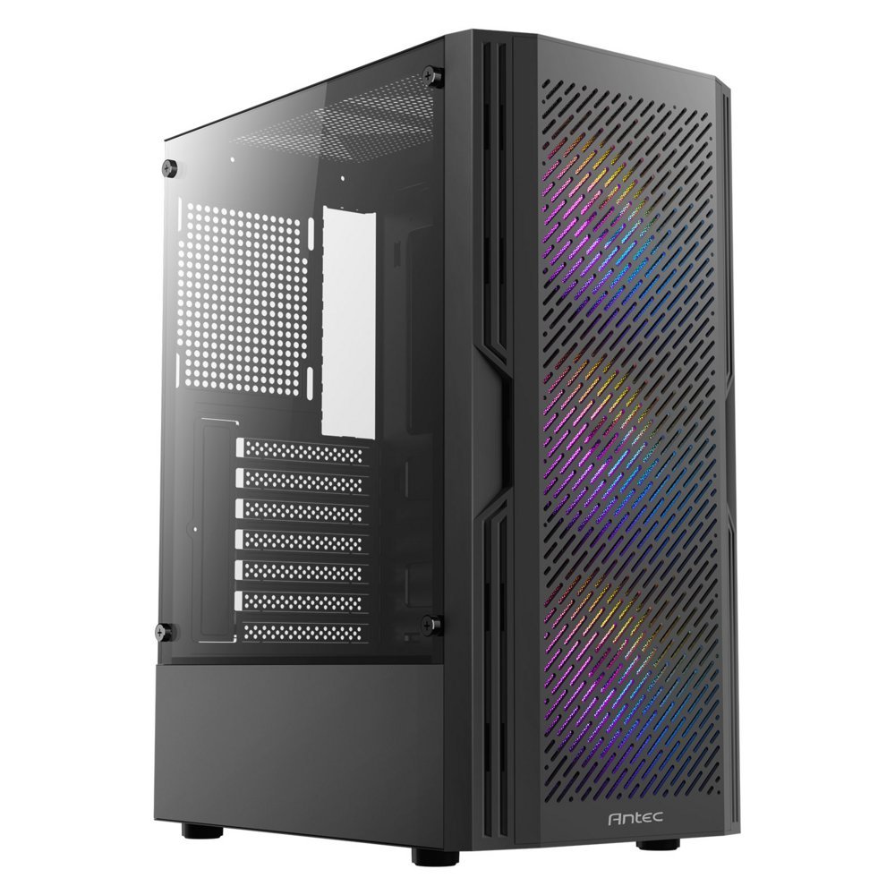 Antec AX20 | Mid Tower Gaming Behuizing | RGB-verlichting | Goede Airflow | ATX-compatibel