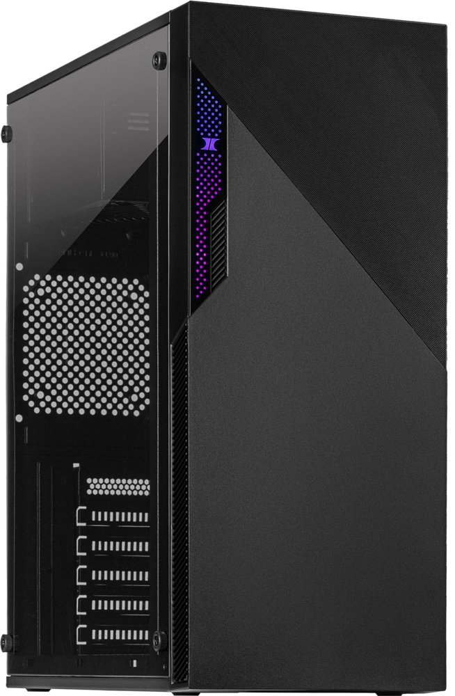 Inter-Tech A-303 Slant | Midi Tower | Zwart