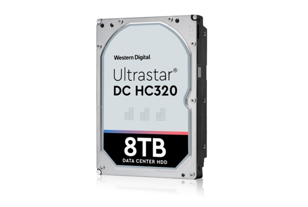 Western Digital Ultrastar DC HC320 | 8TB 3.5" HDD | SATA III | 7200 rpm | Enterprise-Class