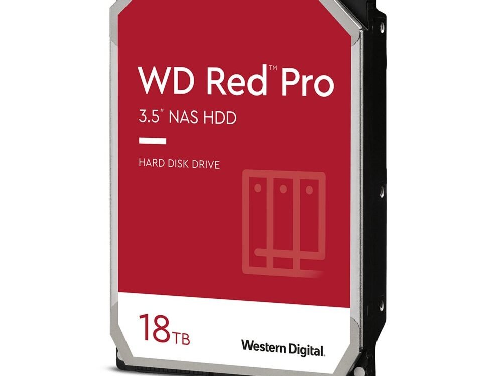 Western Digital Red Pro NAS HDD 3.5" | 18TB SATA III | 7200RPM
