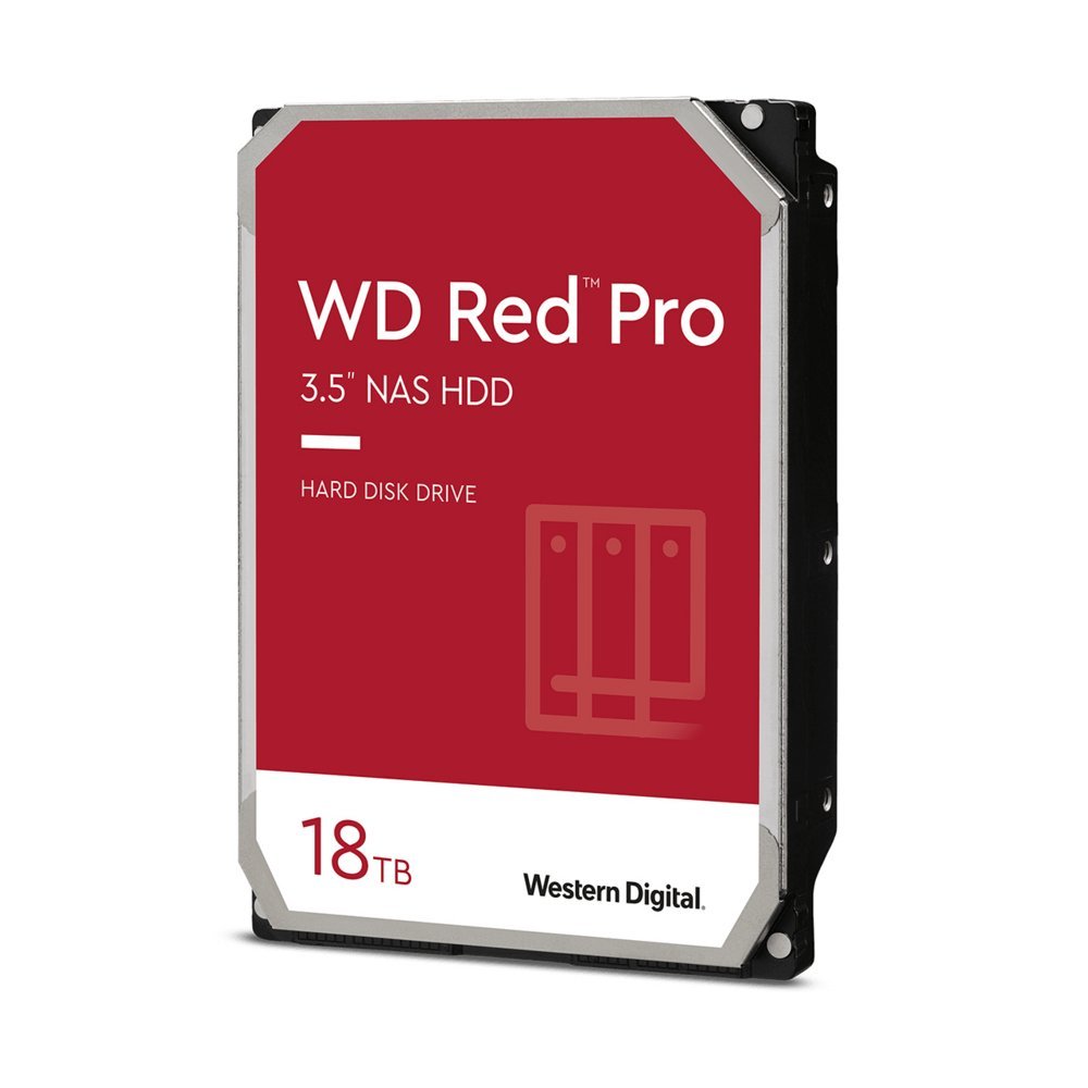 Western Digital Red Pro NAS HDD 3.5" | 18TB SATA III | 7200RPM