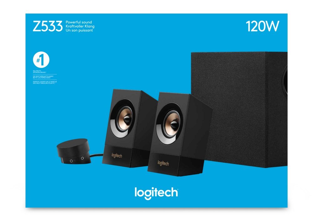 Logitech Z533 | 2.1 Luidsprekerset | 60W RMS | Dynamische Bas | Meerdere Aansluitingen - Afbeelding 16