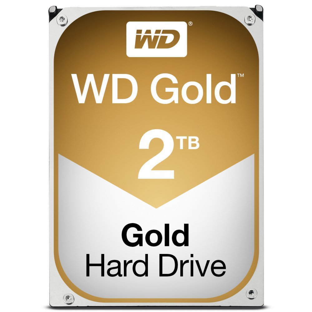Western Digital Gold HDD 3.5" | 2TB SATA III | 7200RPM
