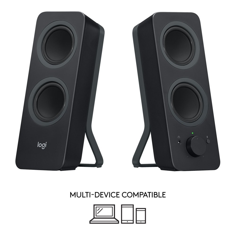 Logitech Z207 | 2.0 Bluetooth Luidsprekerset | 5W RMS | Draadloze Overgang | Zwart - Afbeelding 16