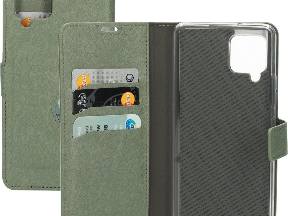 Mobiparts Classic Wallet Case | Samsung Galaxy A42 (2020) | Stone Green