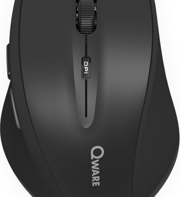 QWARE Wireless Mouse Bolton Zwart
