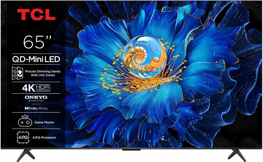TCL 65C61KS | 65" 4K Ultra HD QD-MiniLED Smart TV | 120Hz | Google TV + Wifi | Dolby Vision | HDMI 2.1 (2025)