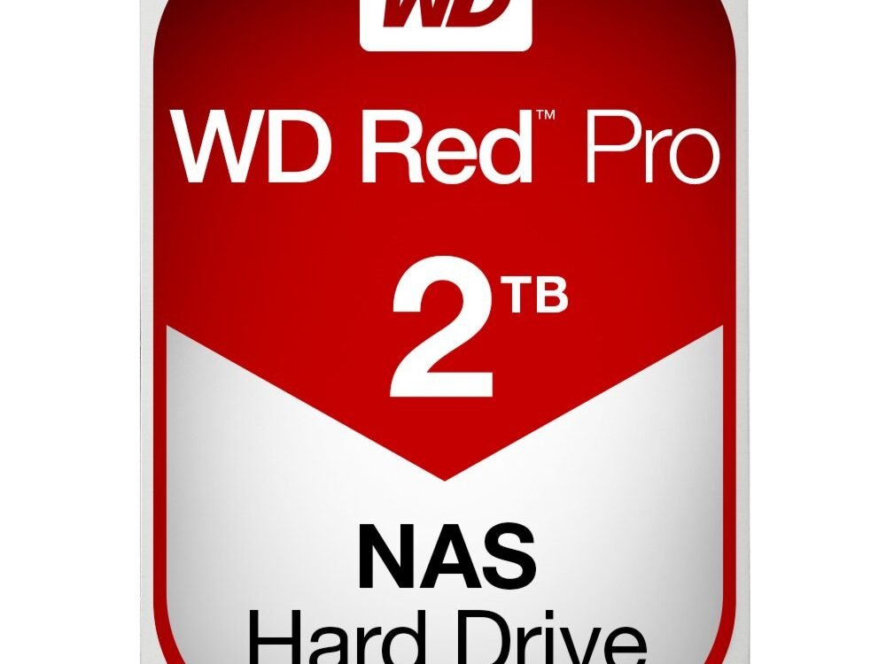 Western Digital Red Pro NAS HDD 3.5" | 2TB SATA III | 7200RPM