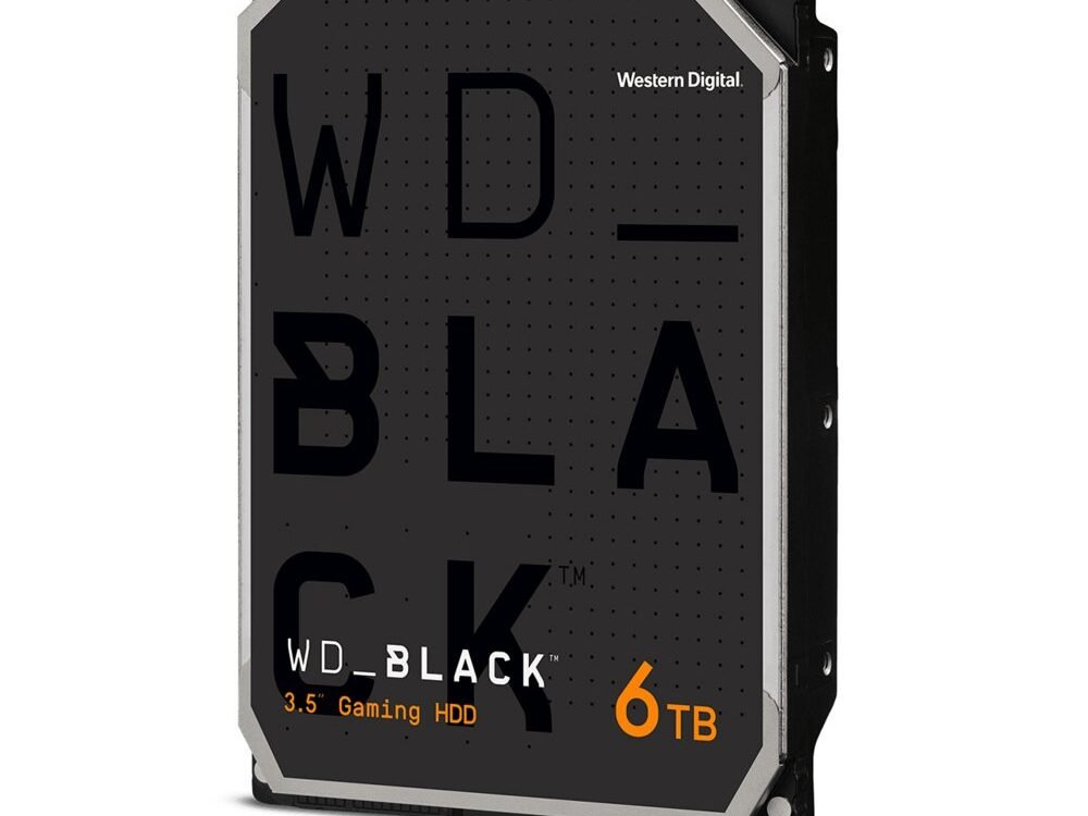 Western Digital Black Gaming HDD 3.5" | 6TB SATA III | 7200RPM
