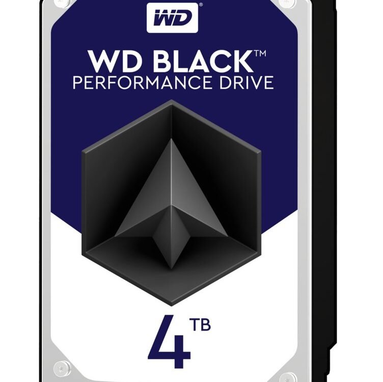 Western Digital Black Performance HDD 3.5" | 4TB SATA III | 7200RPM