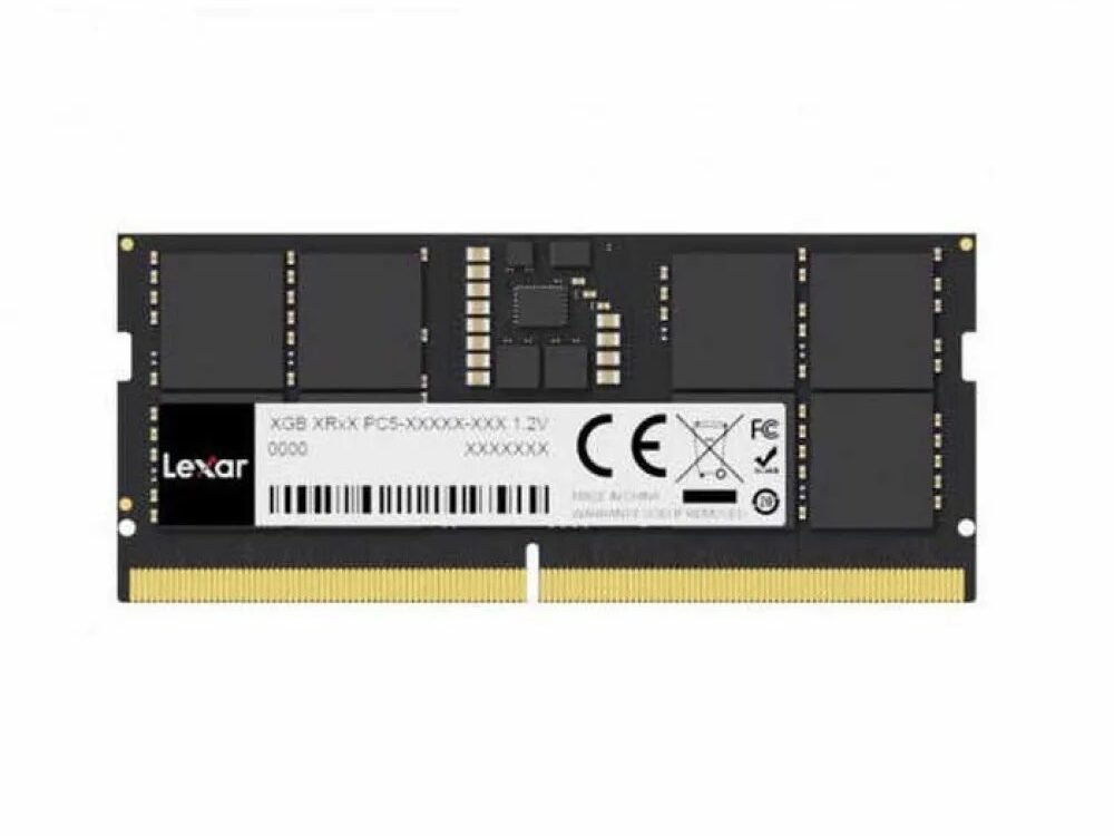 Lexar | 16GB 1×16GB DDR5 | 5600MHz | SODIMM | CL46 | Geheugenmodule | RAM