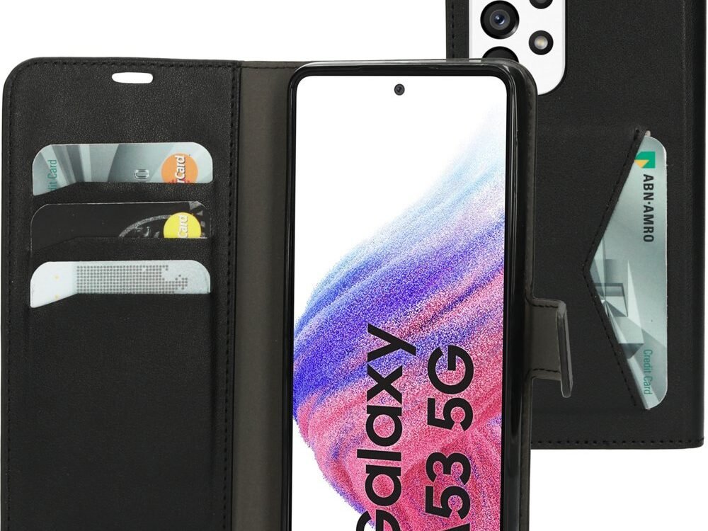 Mobiparts Classic Wallet Case Samsung Galaxy A53 (2022) Black