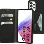 Mobiparts Classic Wallet Case Samsung Galaxy A53 (2022) Black