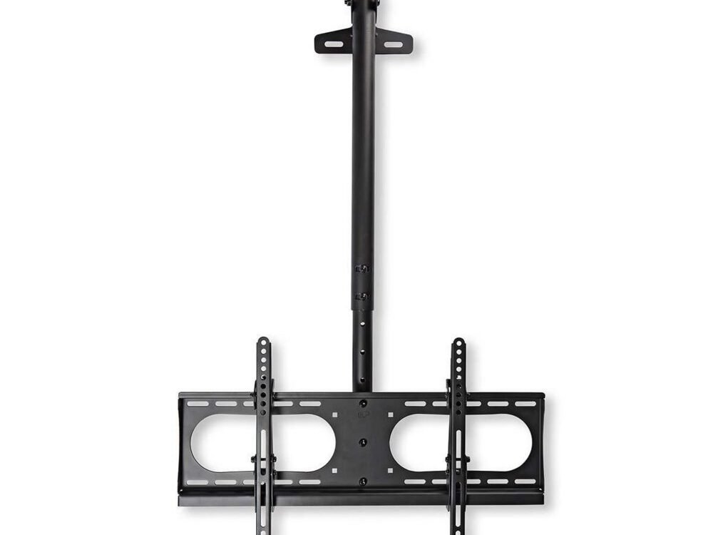 Nedis TVCM1350BK | Draai- en kantelbare TV-plafondbeugel | 42''-65'' | max 45kg | VESA 600x400