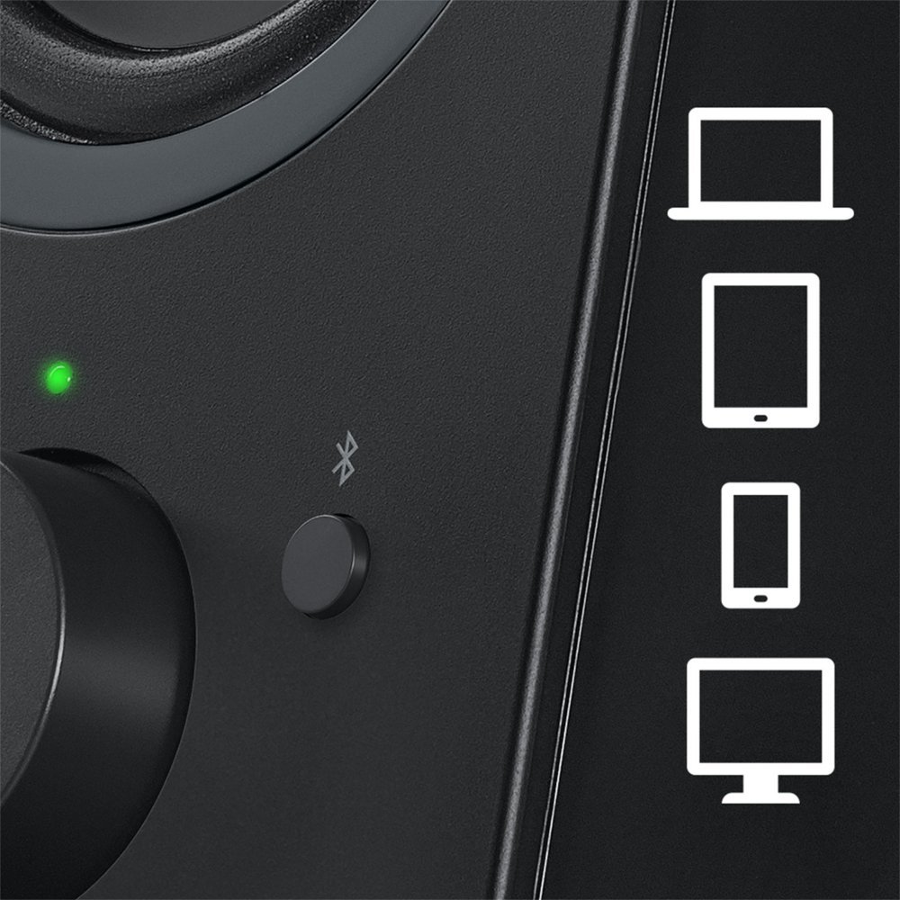 Logitech Z207 | 2.0 Bluetooth Luidsprekerset | 5W RMS | Draadloze Overgang | Zwart - Afbeelding 17