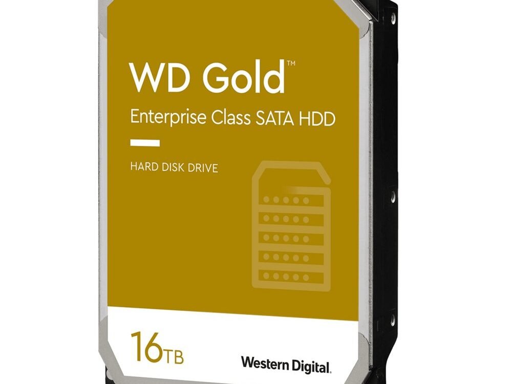 Western Digital Gold Enterprise HDD 3.5" | 16TB SATA III | 7200RPM