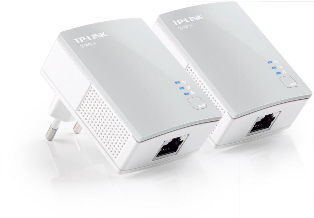 TP-Link TL-PA4010KIT | Powerline Adapter Set | 600 Mbps | Fast Ethernet | Wit
