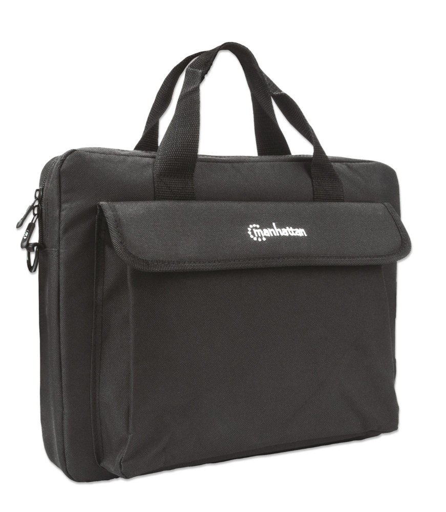 Manhattan 14.1" Laptop Tas | Zwart - Afbeelding 3
