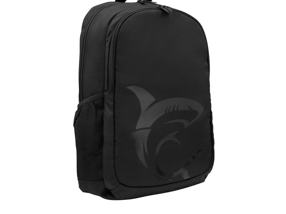 White Shark SCOUT 15.6" Gaming Laptop Rugzak | Gemaakt van Gerecycled Plastic | Zwart