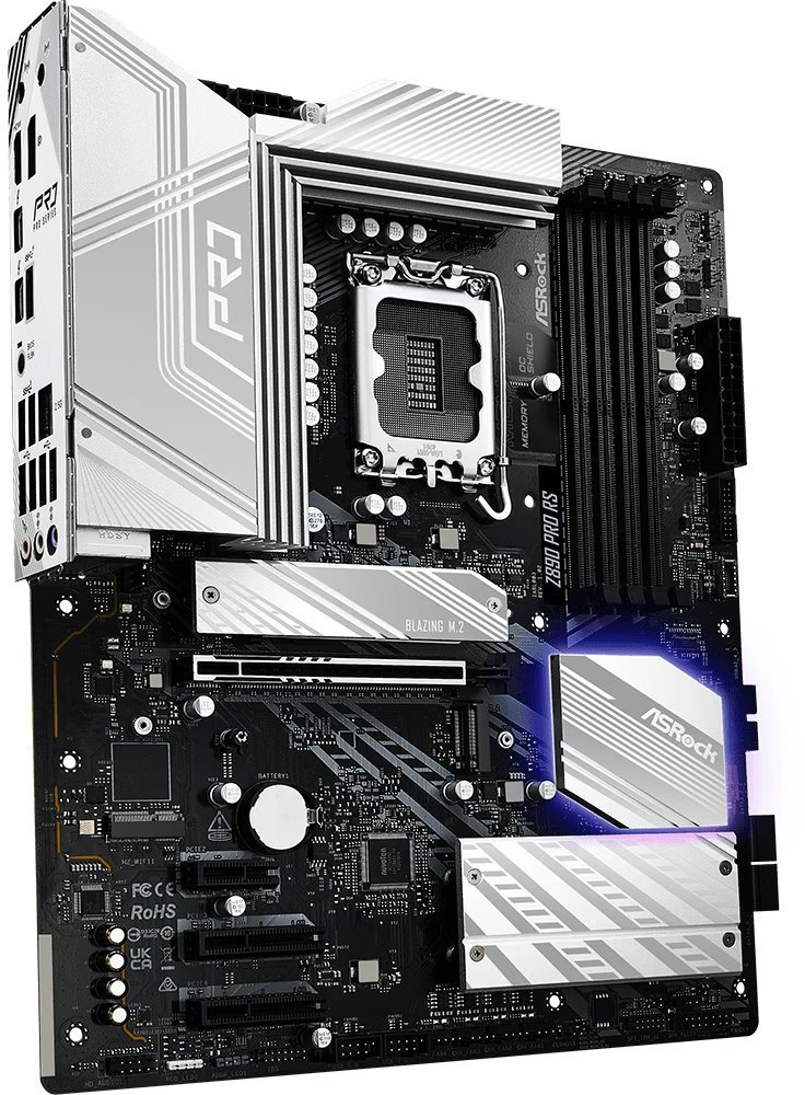 Asrock Z890 Pro RS | Socket LGA 1851 | Intel Z890 | 4xDDR5 | ATX | Moederbord - Afbeelding 4