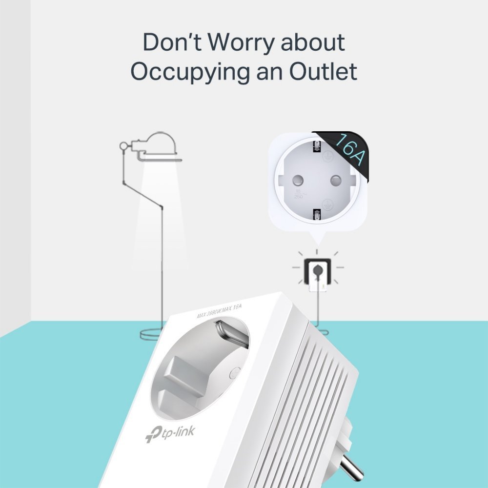 TP-Link TL-WPA7617 KIT | Powerline Adapter Set | 1200 Mbps | Gigabit Ethernet | Wi-Fi AC1200 | Wit | HomePlug AV2 - Afbeelding 7