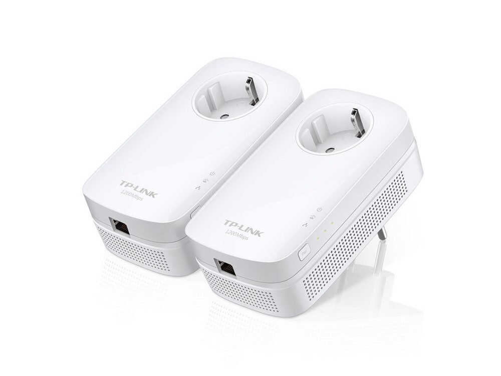 TP-Link AV1300 | Gigabit Powerline Adapter Set | HomePlug AV2 | 1200 Mbps | Met Stopcontact | Starter Kit