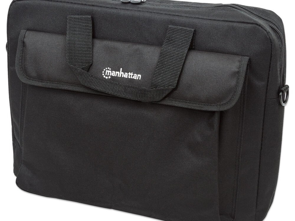 Manhattan London 15.6" Laptop Aktetas | Zwart