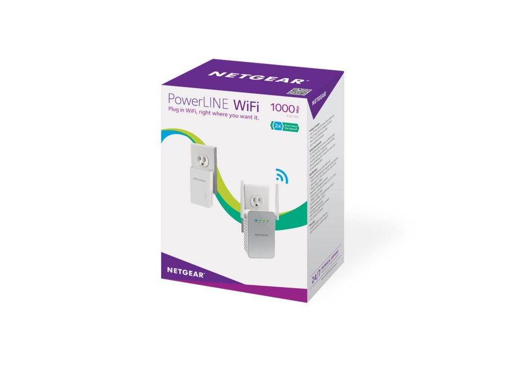 NETGEAR Powerline 1000 | Powerline Adapter | 1000 Mbps | 1x Gigabit Ethernet | Wi-Fi N300 | Wit - Afbeelding 9