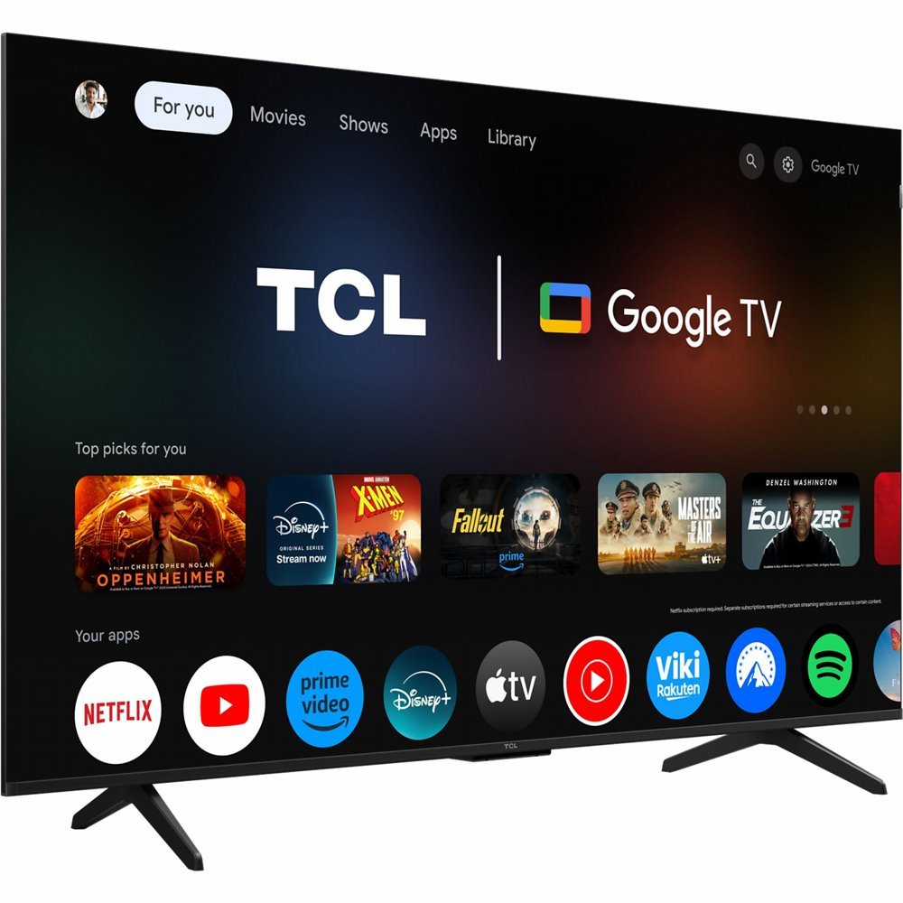TCL 55T69C | 55'' Ultra HD 4K | QLED Smart TV | Google TV | Dolby Vision | HDMI 2.1 | 60Hz - Afbeelding 8