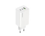 Mobiparts GaN Wall Charger | 2x USB-C & 3.0 USB-A QC 65W | Wit