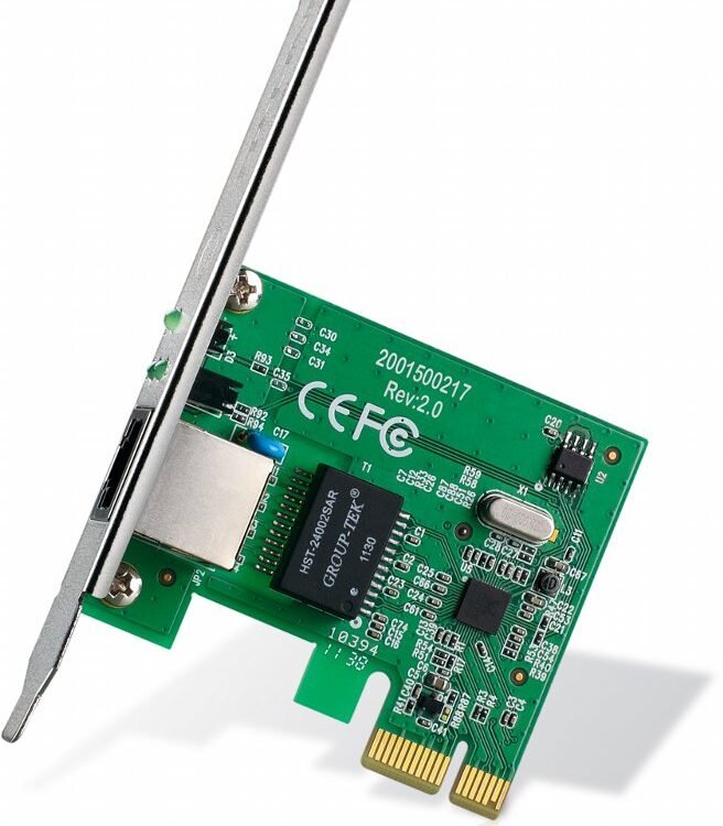 TP-Link TG-3468 | Gigabit PCIe Netwerkkaart | 1000 Mbit/s | Intern | Zwart