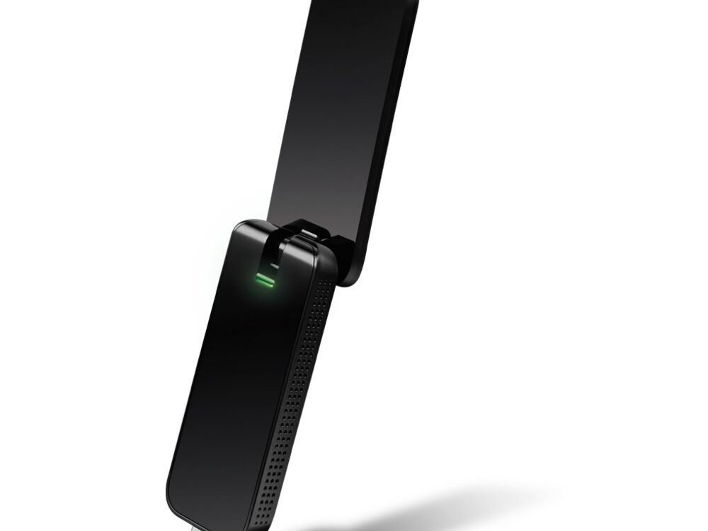 TP-Link AC1300 | Wi-Fi 5 Dual-band USB-adapter | 400 Mbps 2,4 GHz / 867 Mbps 5 GHz | USB 3.0 | Zwart