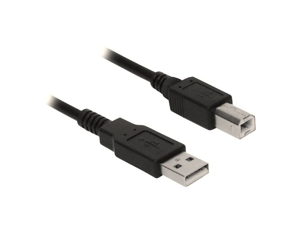 Ewent EC2403 | USB 2.0 | USB-A naar USB-B | 3m | Zwart