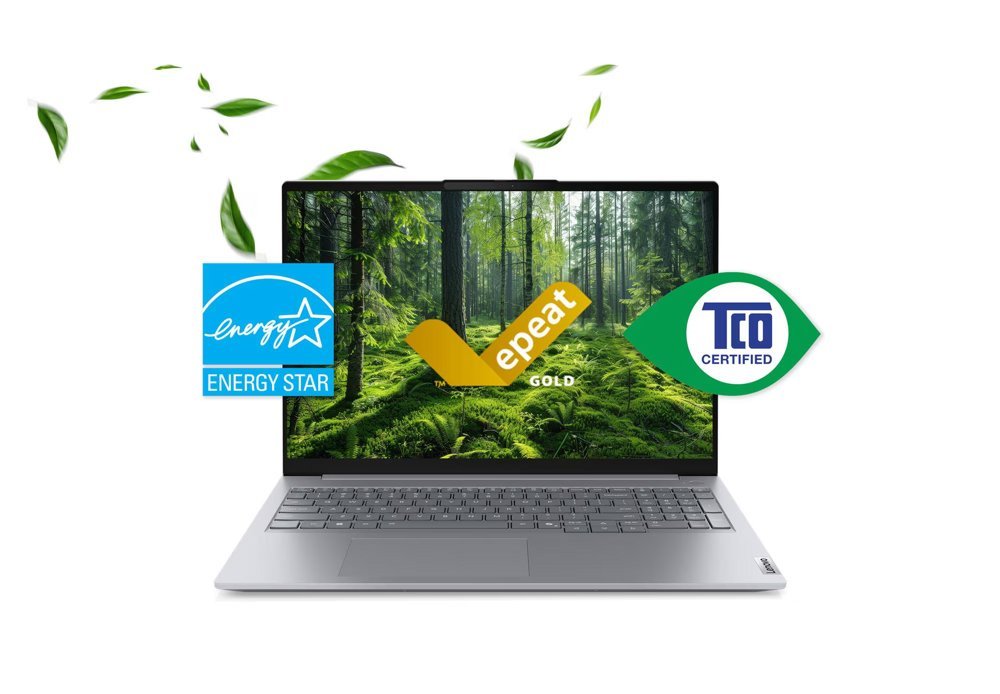 Lenovo ThinkBook 16 G8 | 16" WUXGA IPS (1920x1200) | Intel Core Ultra 5 225U | 16GB DDR5 RAM | 512GB SSD | Windows 11 Professional | Grijs - Afbeelding 4