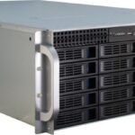 Inter-Tech IPC 4U-4420 | Server Rack Case | Zwart/Roestvrijstaal