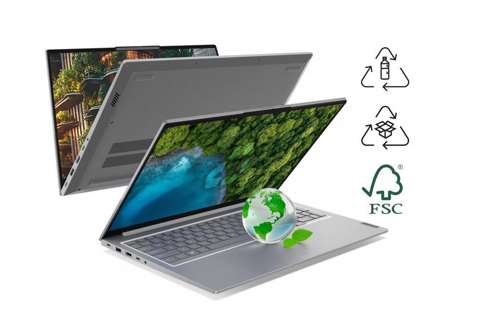 Lenovo ThinkBook 16 G8 | 16" WUXGA IPS (1920x1200) | Intel Core Ultra 5 225U | 16GB DDR5 RAM | 512GB SSD | Windows 11 Professional | Grijs - Afbeelding 3