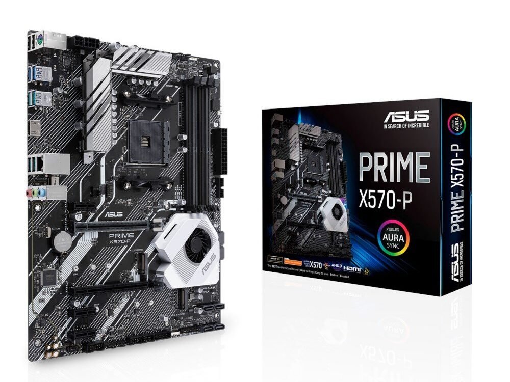 ASUS Prime X570-P | Socket AM4 | AMD X570 | 4xDDR4 | ATX | Moederbord
