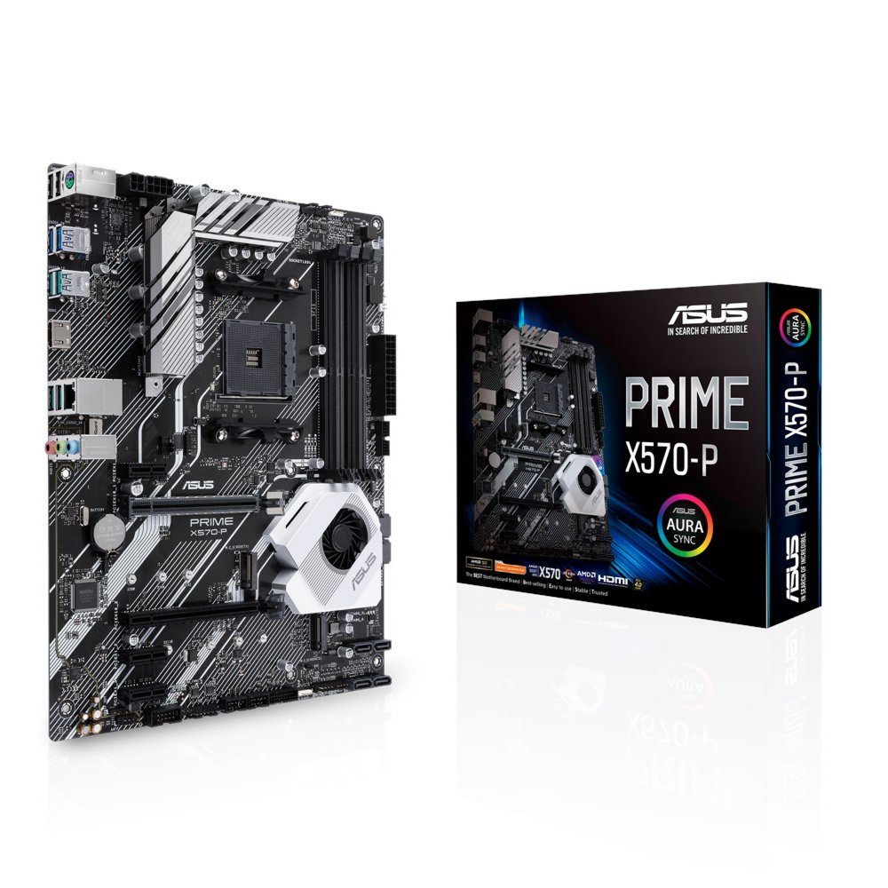 ASUS Prime X570-P | Socket AM4 | AMD X570 | 4xDDR4 | ATX | Moederbord