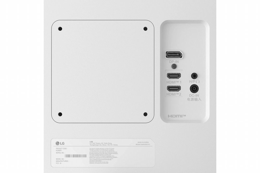 LG UltraFine 27US500 27'' | 3840 x 2160 4K IPS | 60Hz | Monitor | Wit - Afbeelding 4